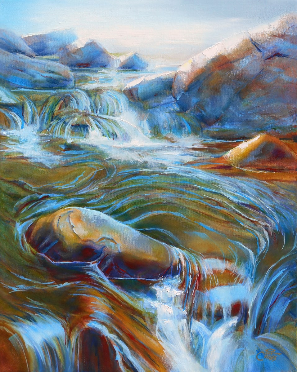 Meandering Waters by Pat Cross 