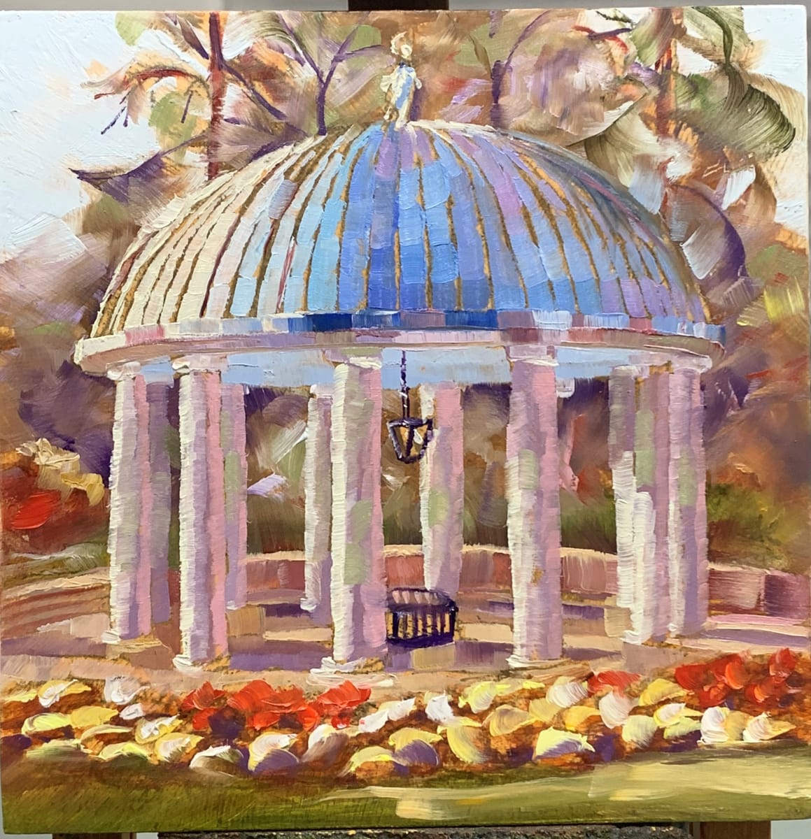 Spring House Splendor by Pat Cross  Image: before signature
