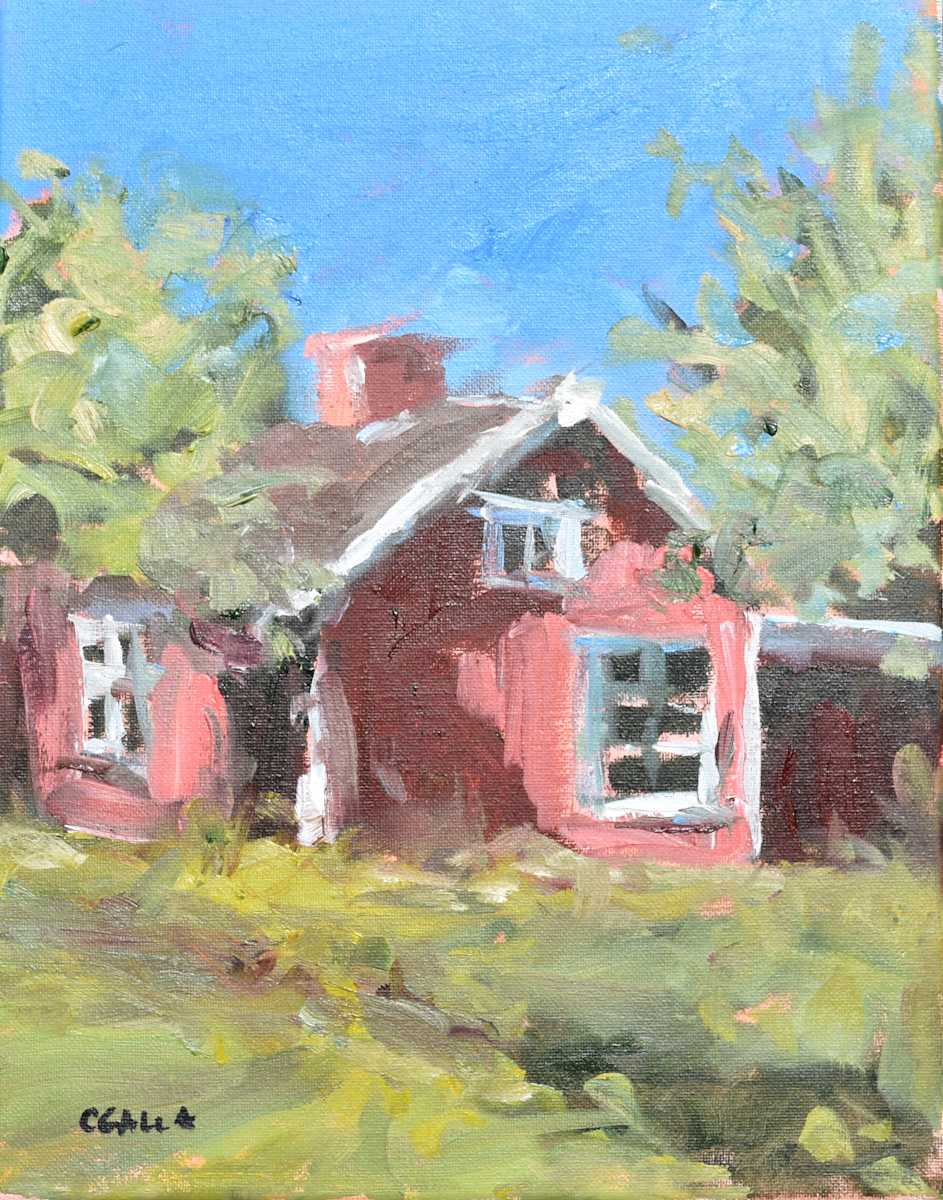 Artist Barn (framed) by Corinne Galla, Image 1.