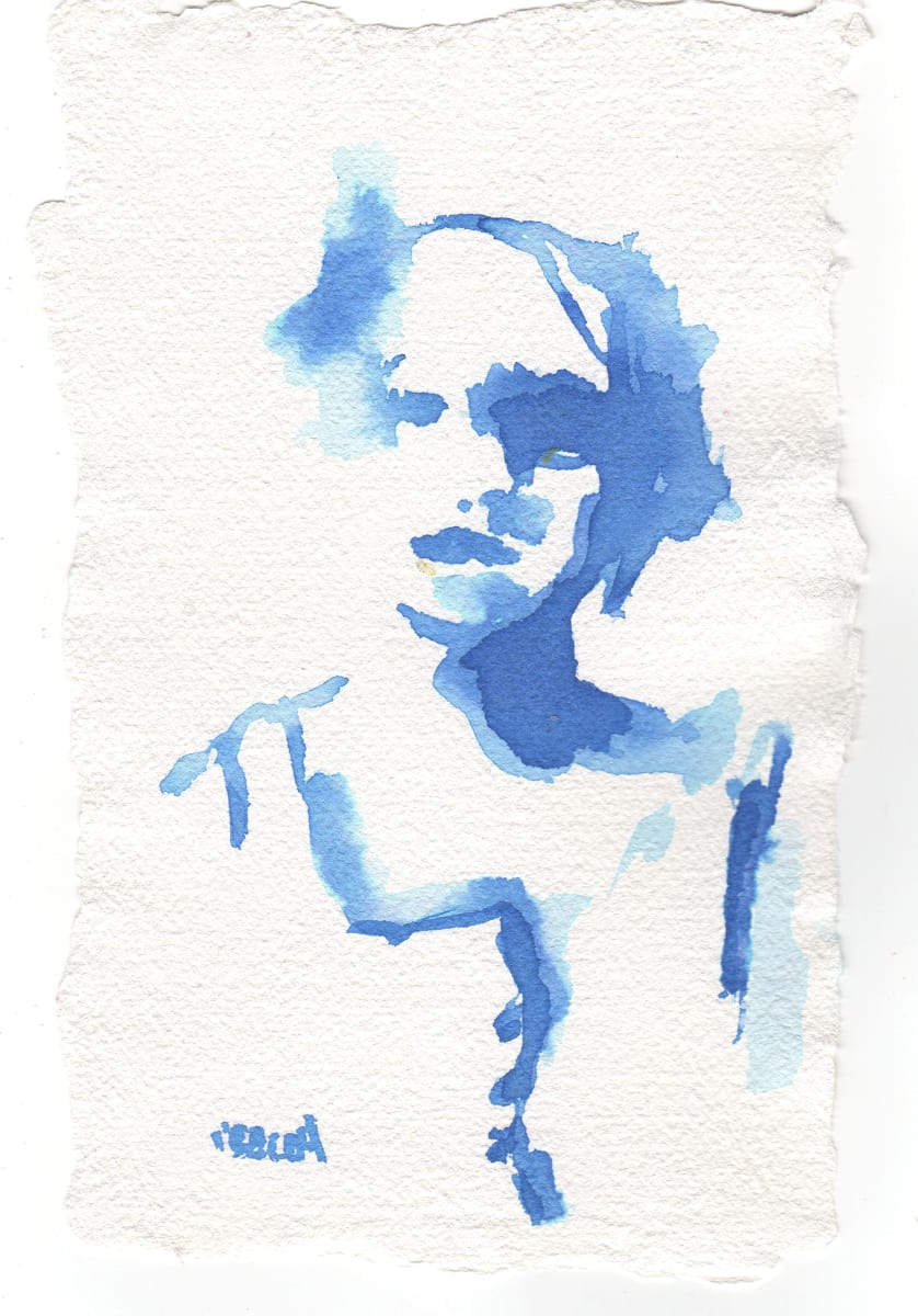 At the Sea by Corinne Galla 