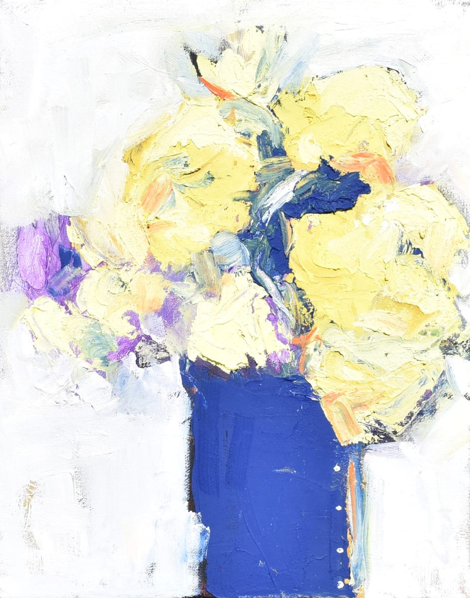 Blue Buttonup by Corinne Galla 