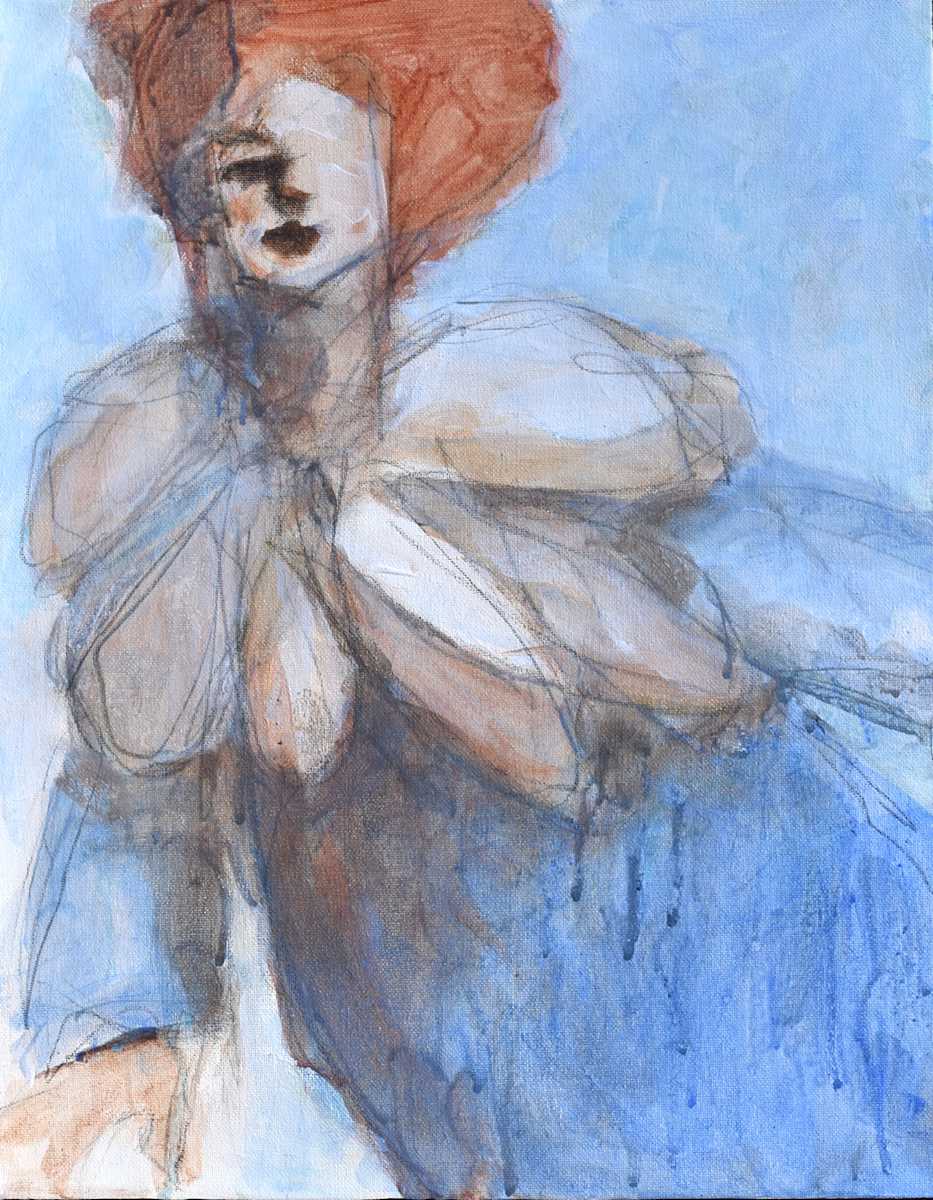 Blue Djinn II by Corinne Galla 