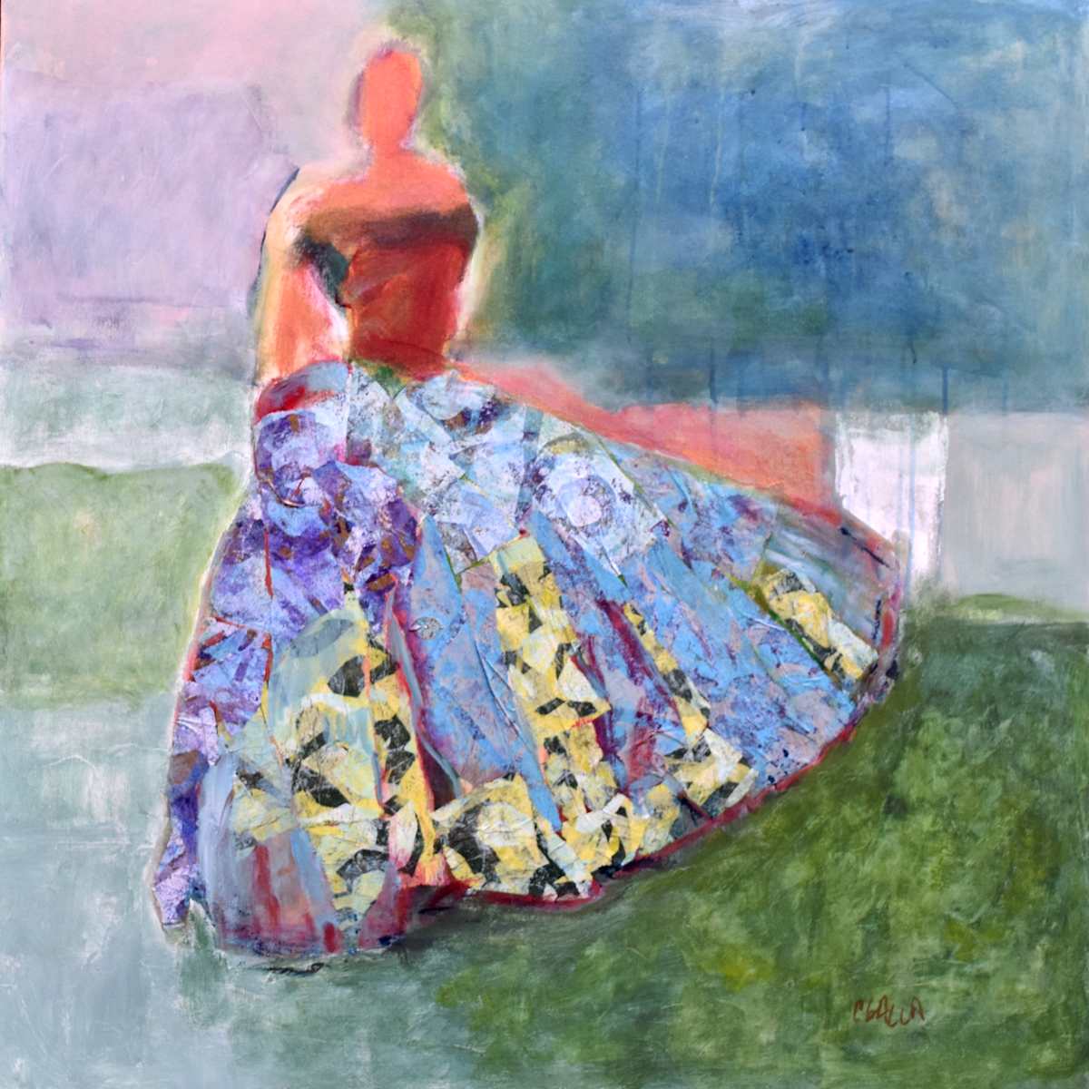 Evening Gown by Corinne Galla 