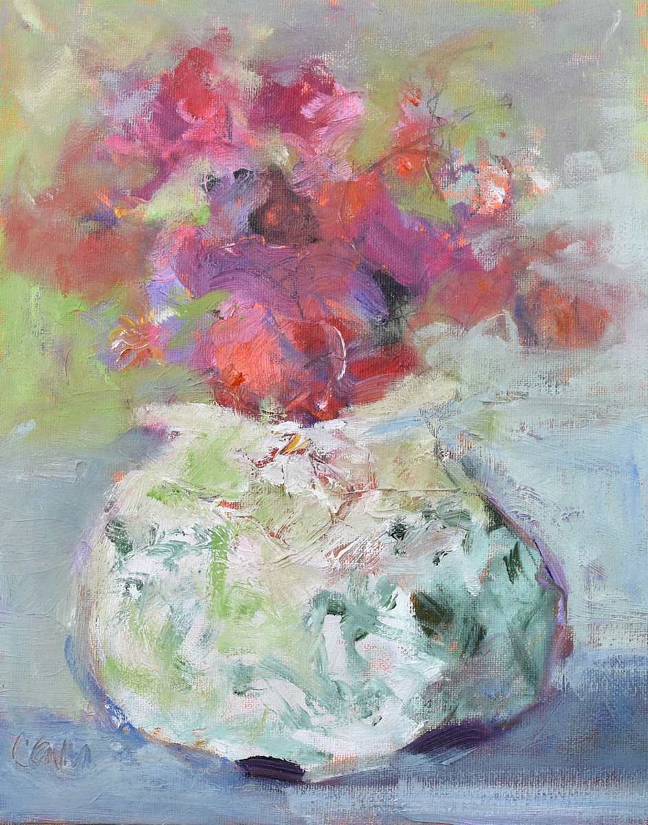 Handmade Vase (framed) by Corinne Galla, Image 1.
