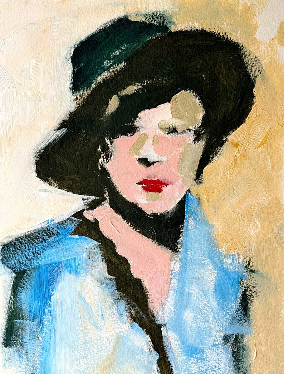 Madame Blue by Corinne Galla, Image 1.