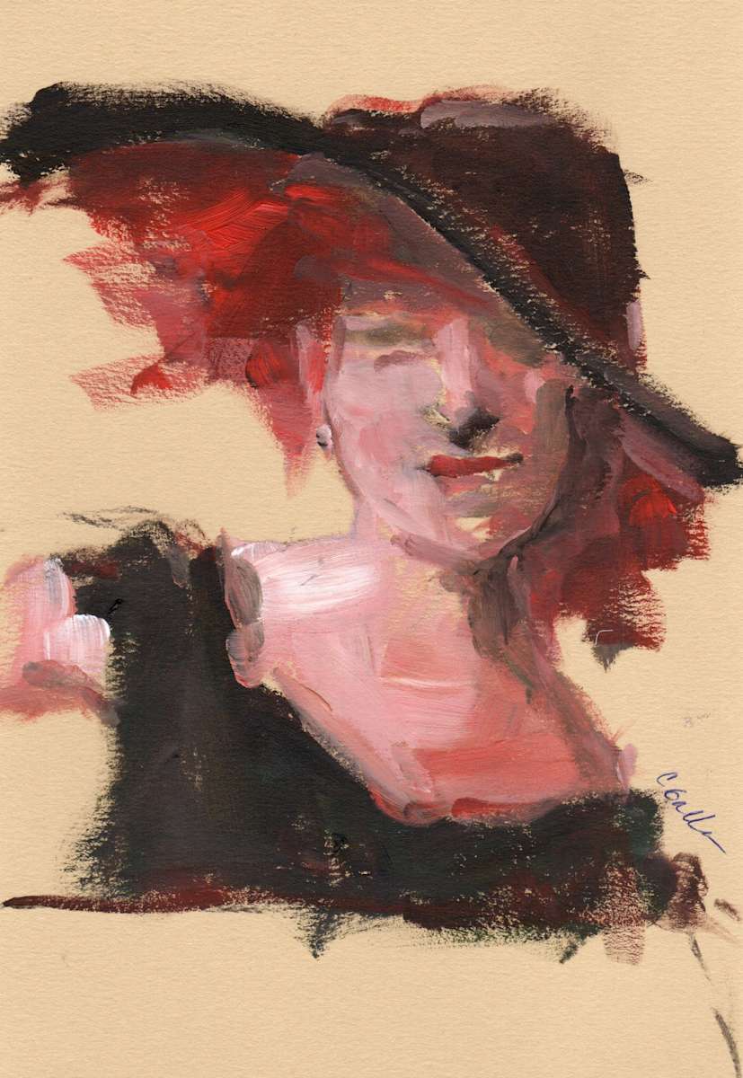 New Black Hat by Corinne Galla 