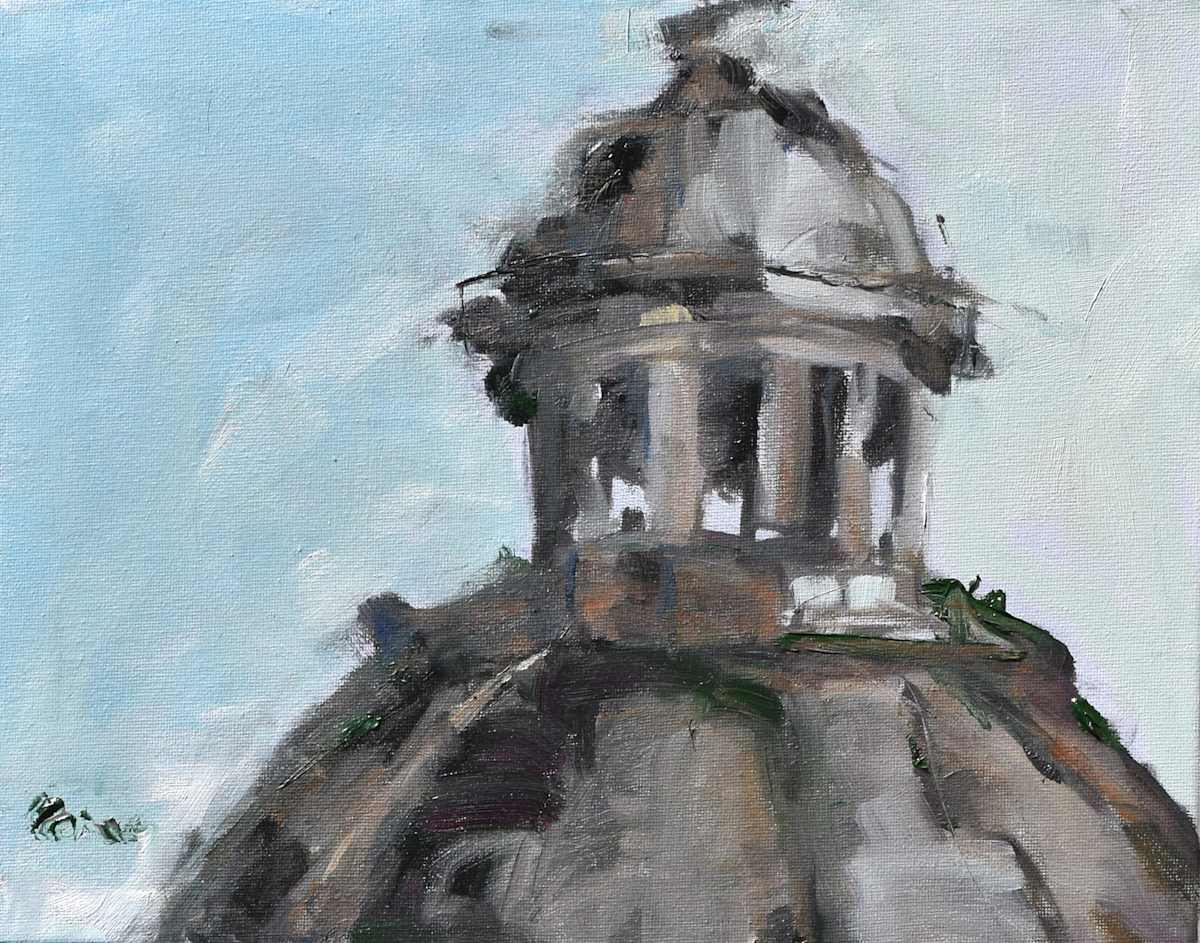 Newnan Courthouse by Corinne Galla 