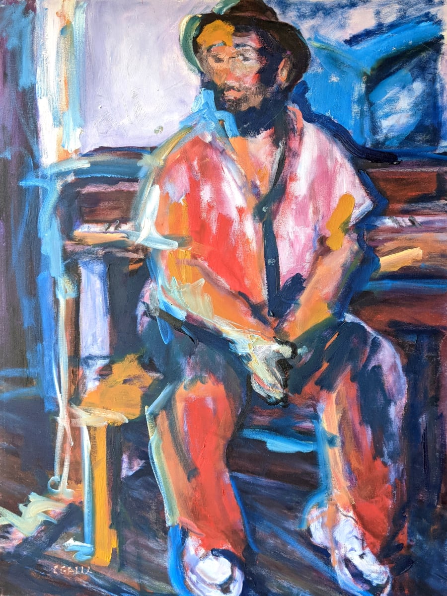 Piano Player by Corinne Galla 