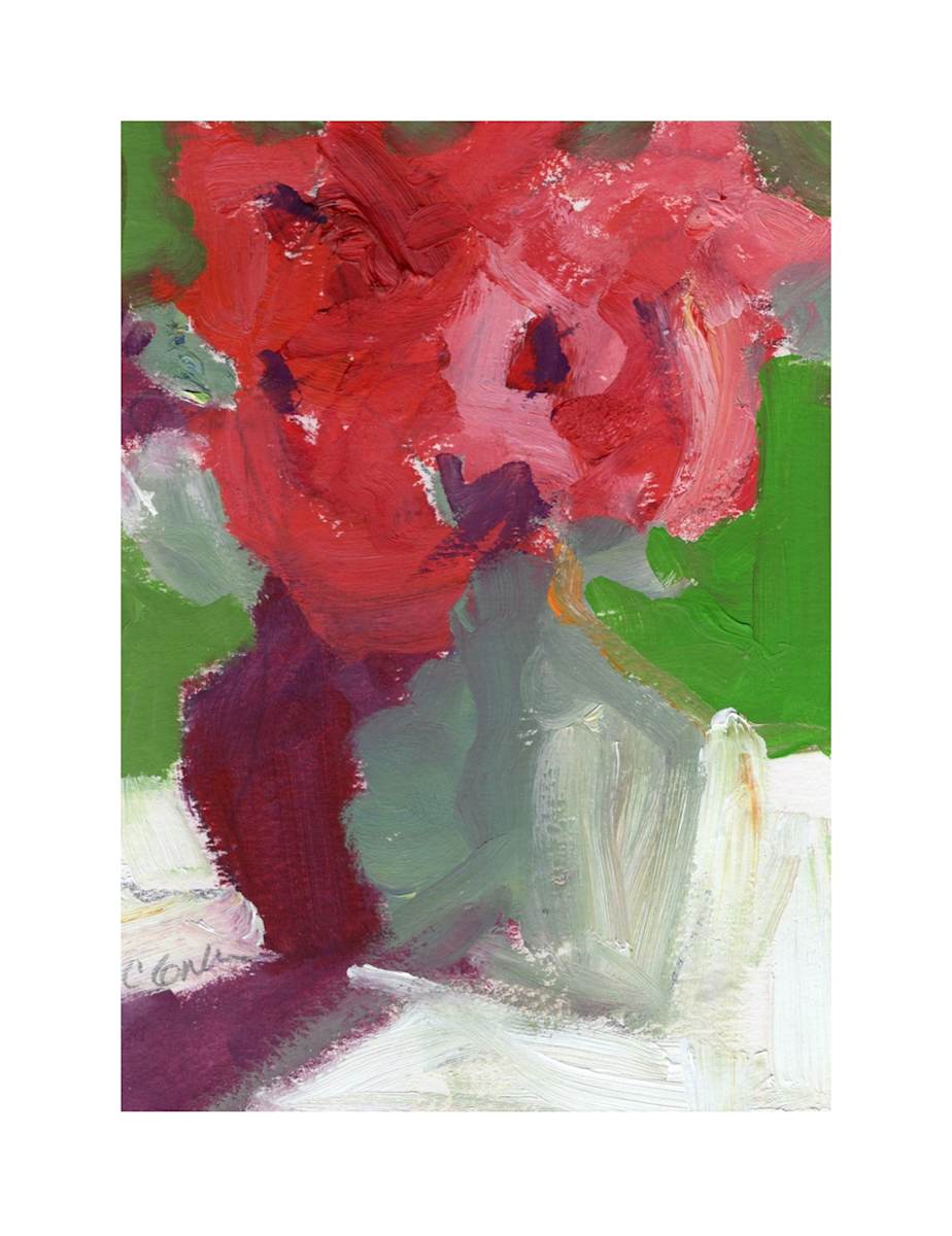 Red Study by Corinne Galla 