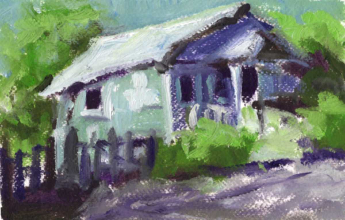 Little Blue Library by Corinne Galla, Image 1.