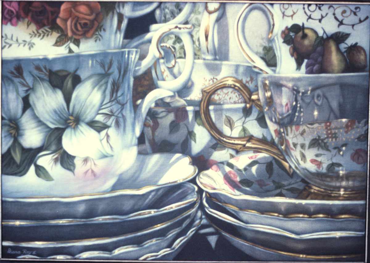 "China" by Diana Roy 1940-2019, Image 1.