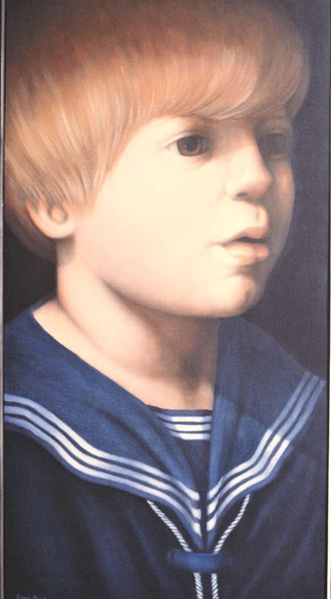 "Portrait of Ian" by Diana Roy 1940-2019, Image 1.