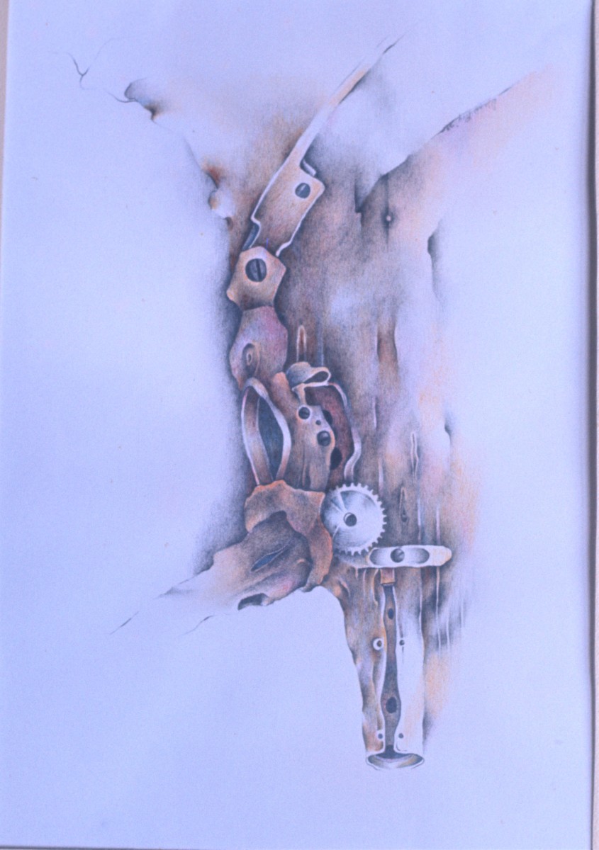 "Into a How" by Diana Roy 1940-2019 