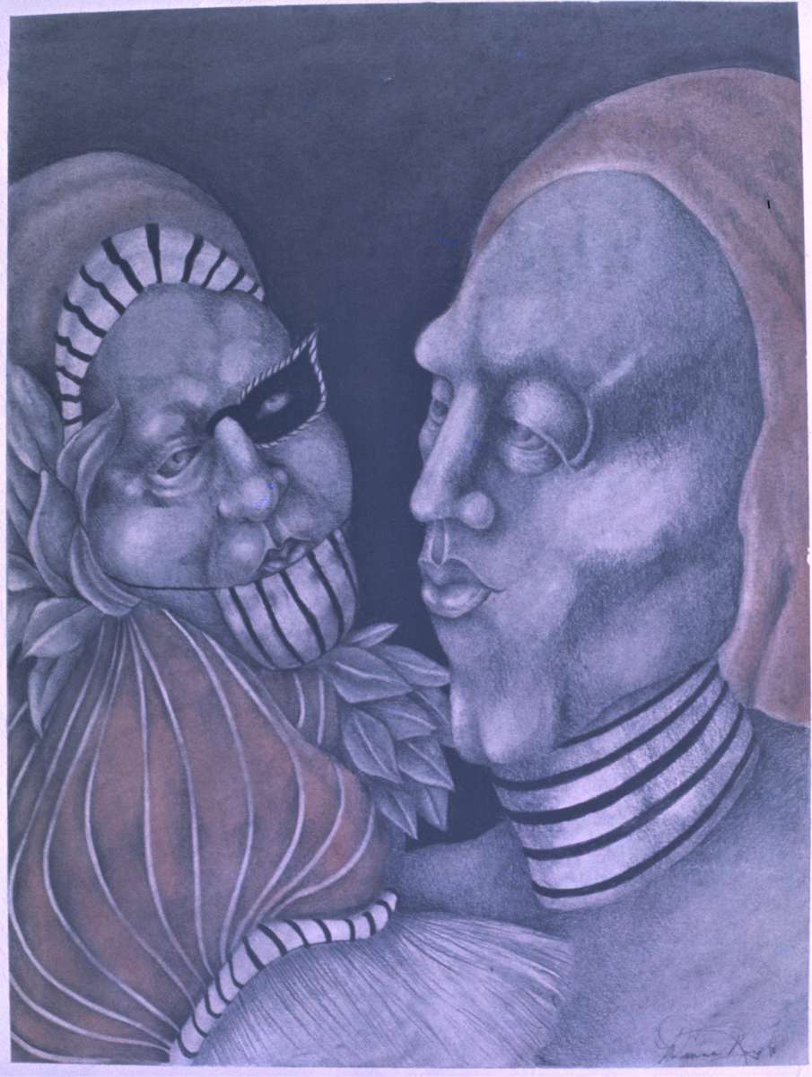 "Mardi Gras" by Diana Roy 1940-2019, Image 1.