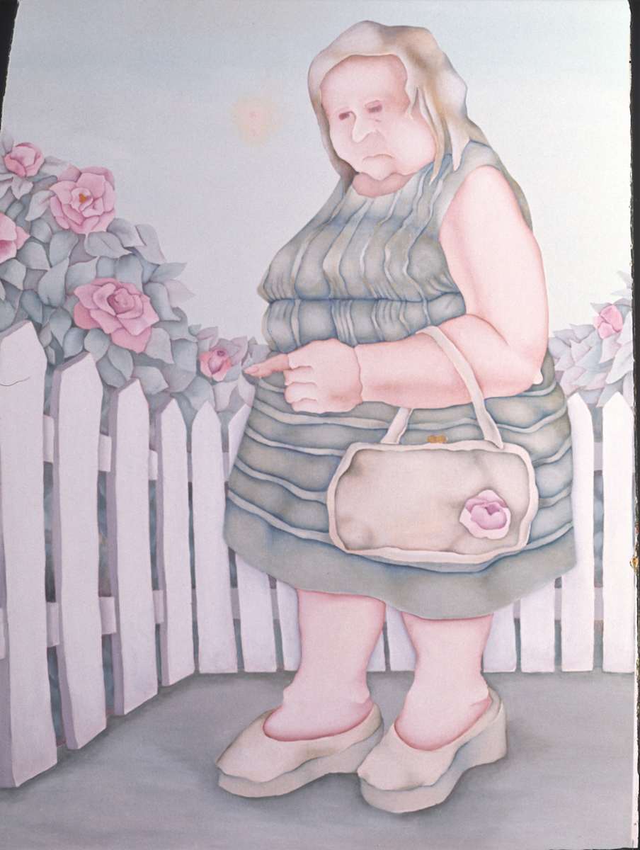 "Down The Street" by Diana Roy 1940-2019, Image 1.