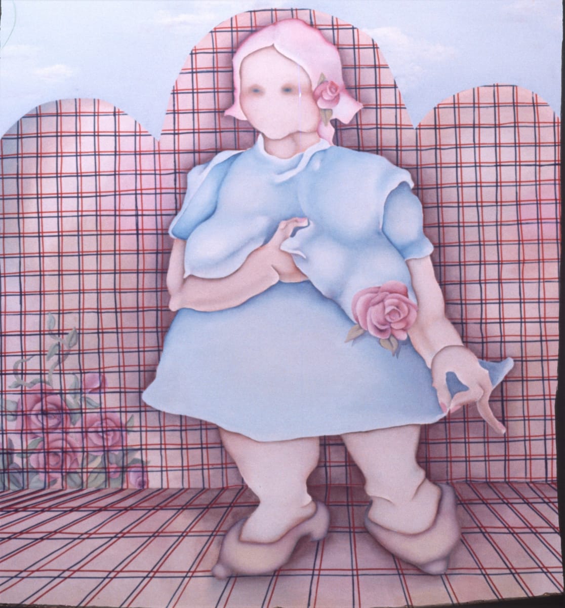 "Rose Textures" by Diana Roy 1940-2019 