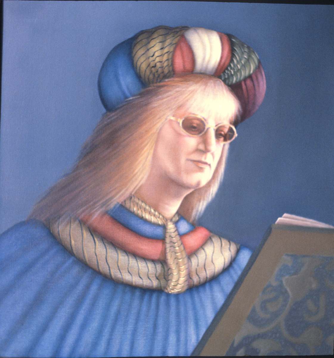 "Self Portrait As Prophet" by Diana Roy 1940-2019, Image 1.