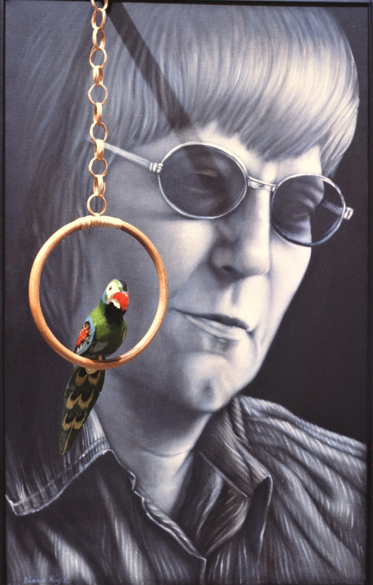 "Self Portrait" by Diana Roy 1940-2019, Image 1.