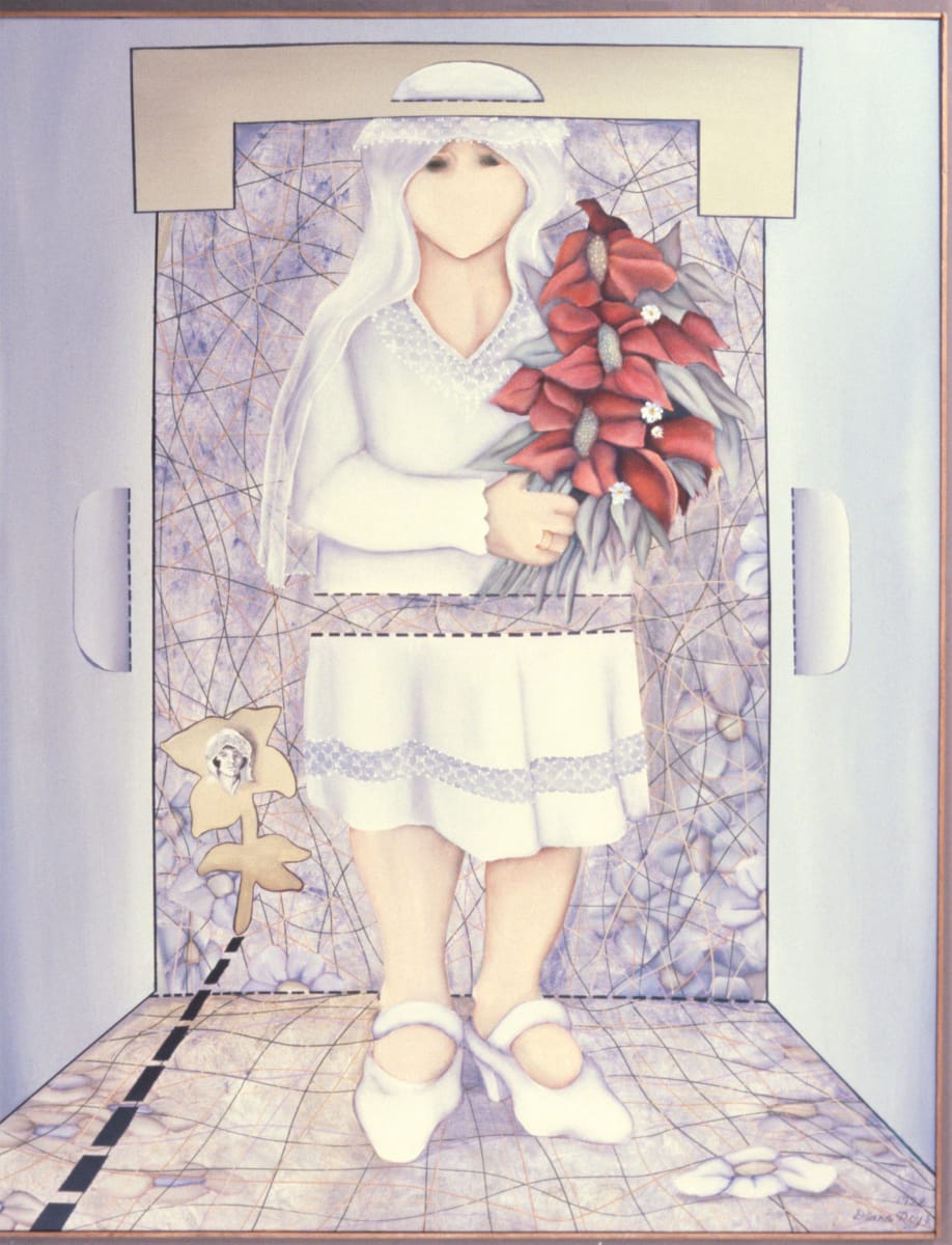 slide empty by Diana Roy 1940-2019 