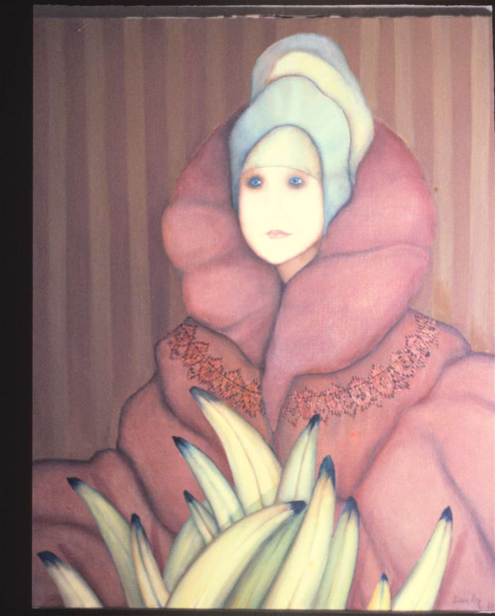 "Diana's Bananas" by Diana Roy 1940-2019, Image 1.