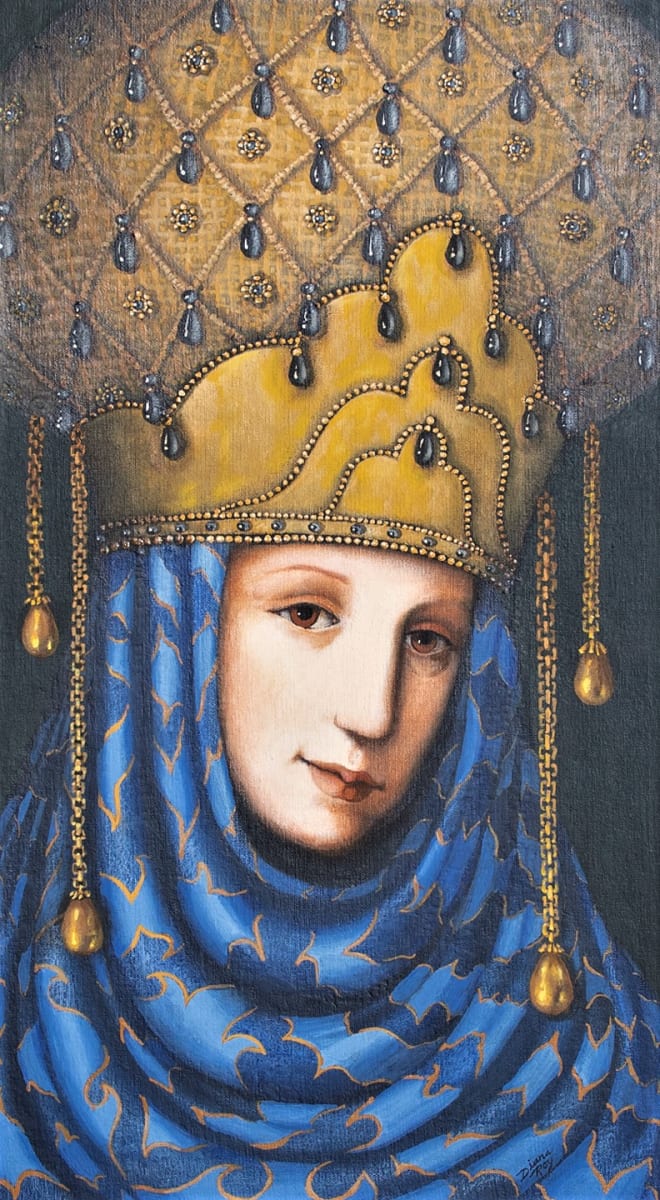 "Black Pearls" by Diana Roy 1940-2019 