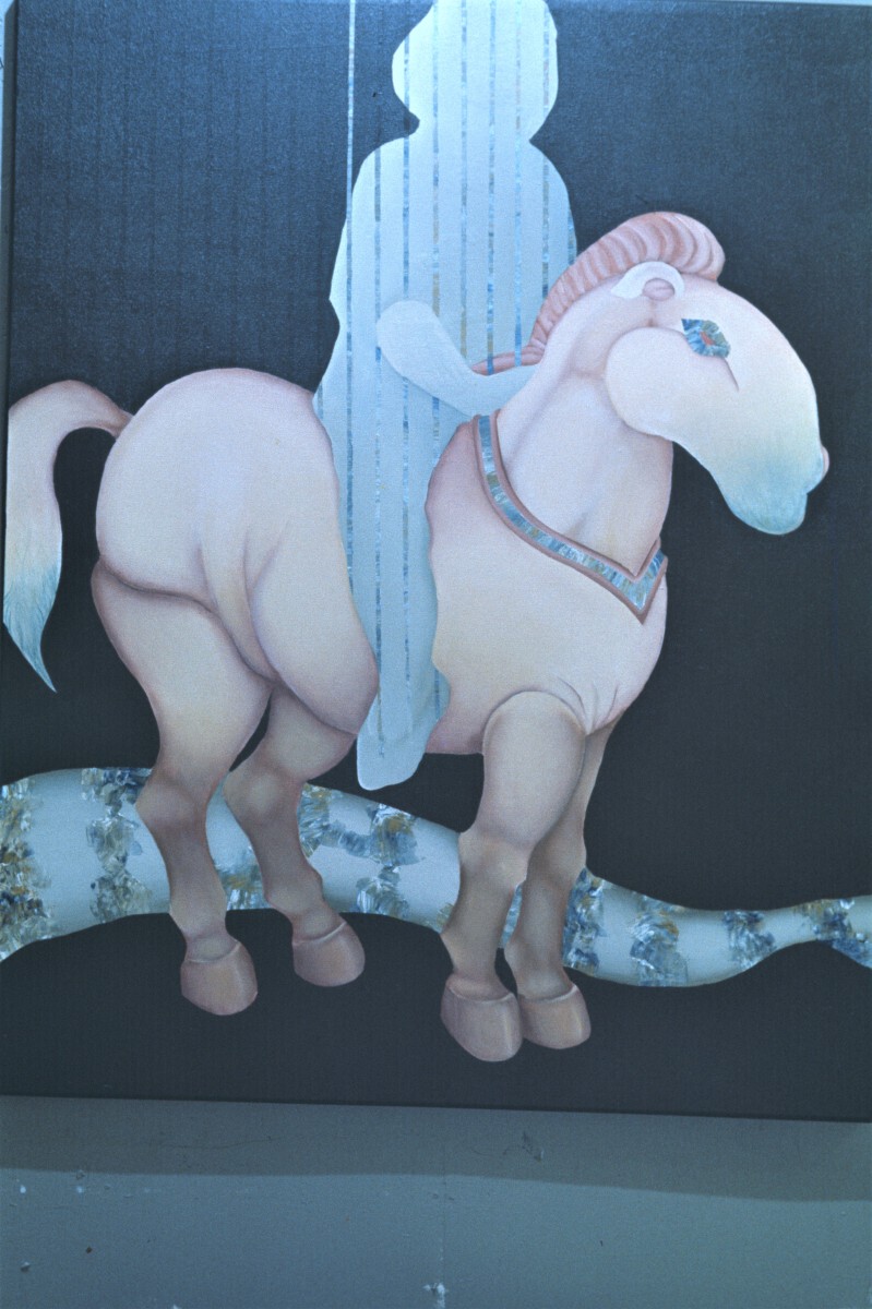 "Festival 2" by Diana Roy 1940-2019 