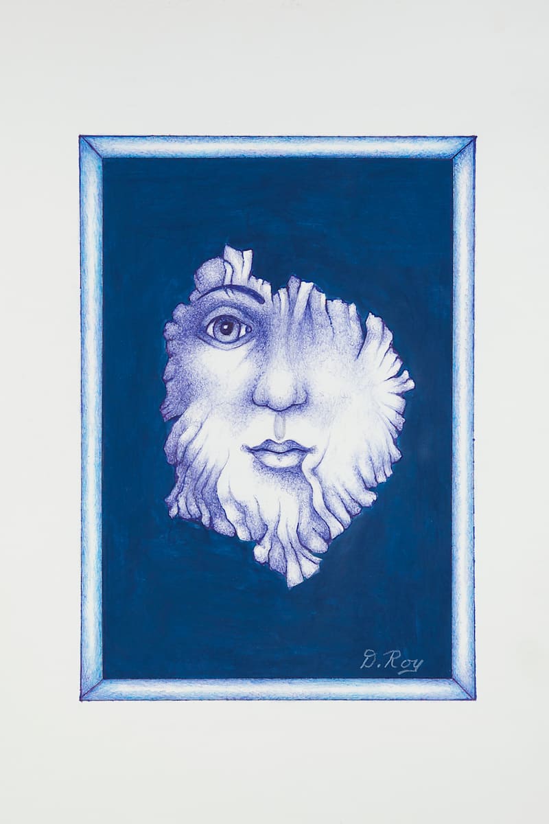 Framed Fragment by Diana Roy 1940-2019, Image 1.