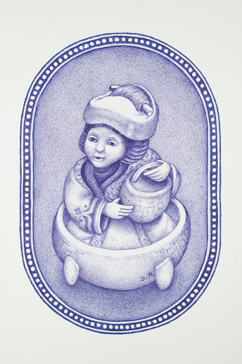 Japanese Netski by Diana Roy 1940-2019 