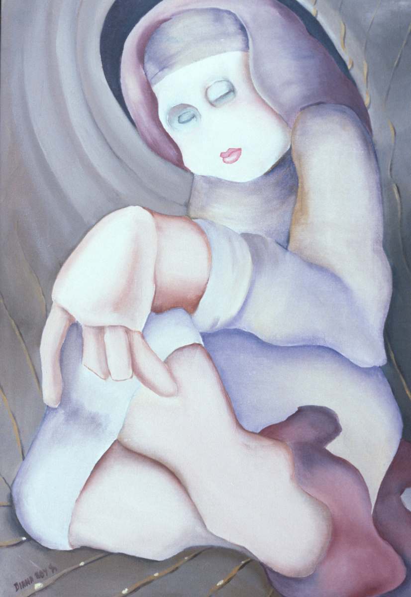 "Madonna" by Diana Roy 1940-2019, Image 1.