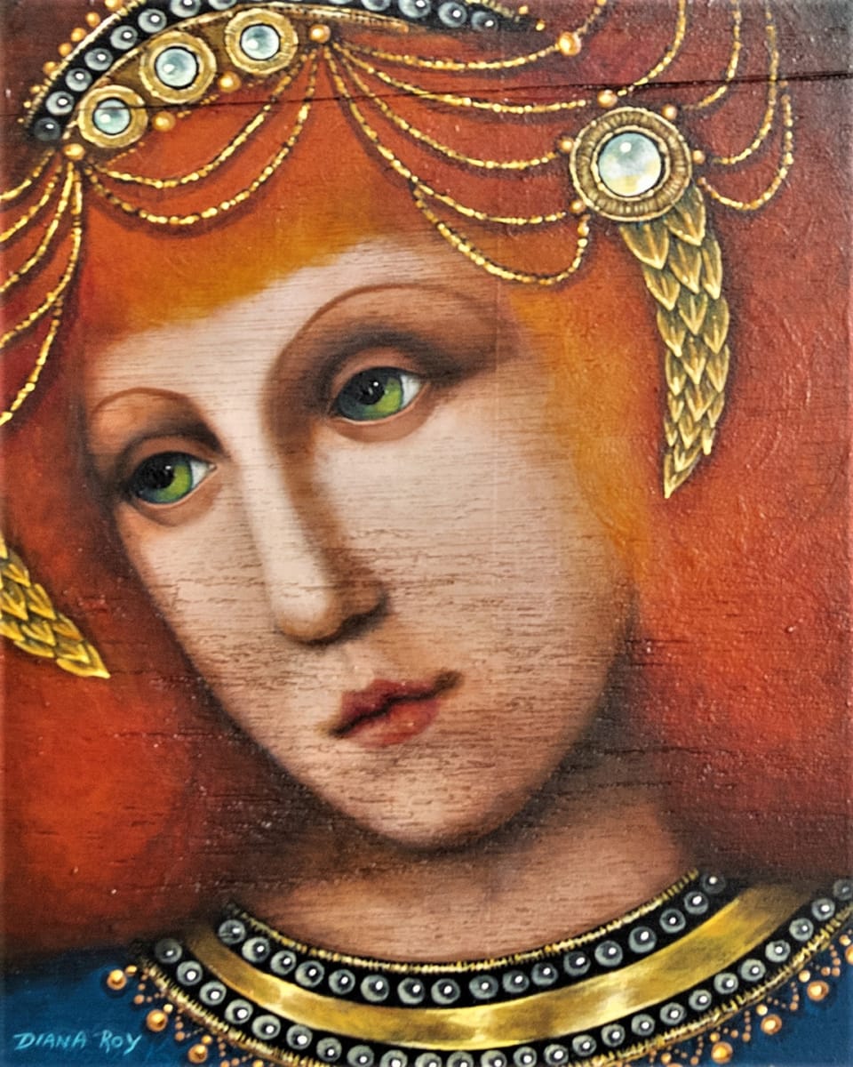 "Moonstone" by Diana Roy 1940-2019, Image 1.