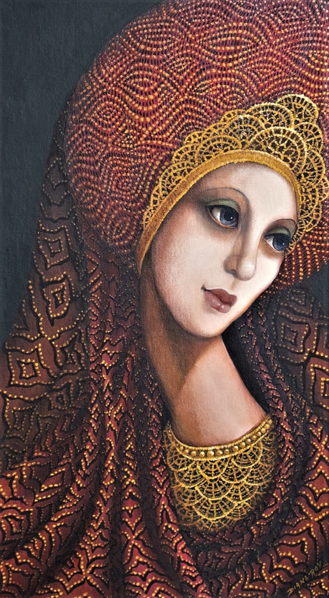 "Rose" by Diana Roy 1940-2019, Image 3.