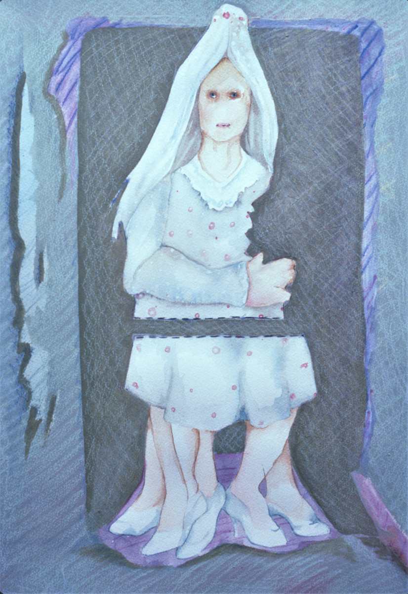 "The Bride Walked" by Diana Roy 1940-2019, Image 1.
