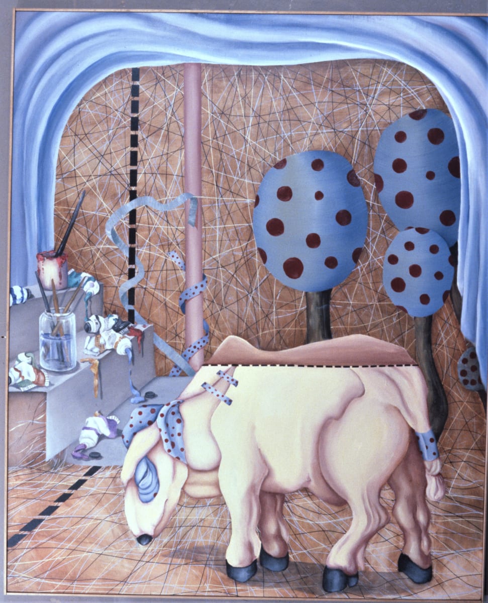 "The Circus In My Studio" by Diana Roy 1940-2019, Image 1.