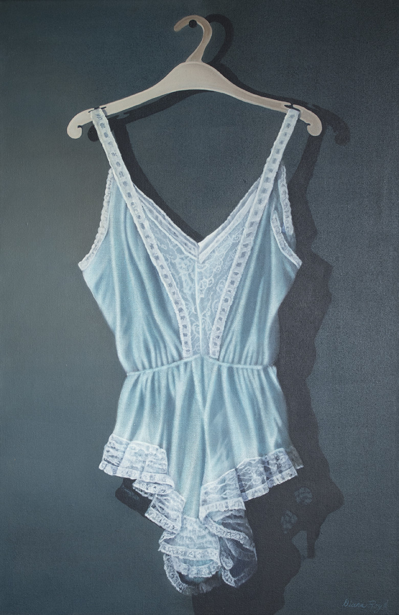 "Blue Teddy" by Diana Roy 1940-2019 