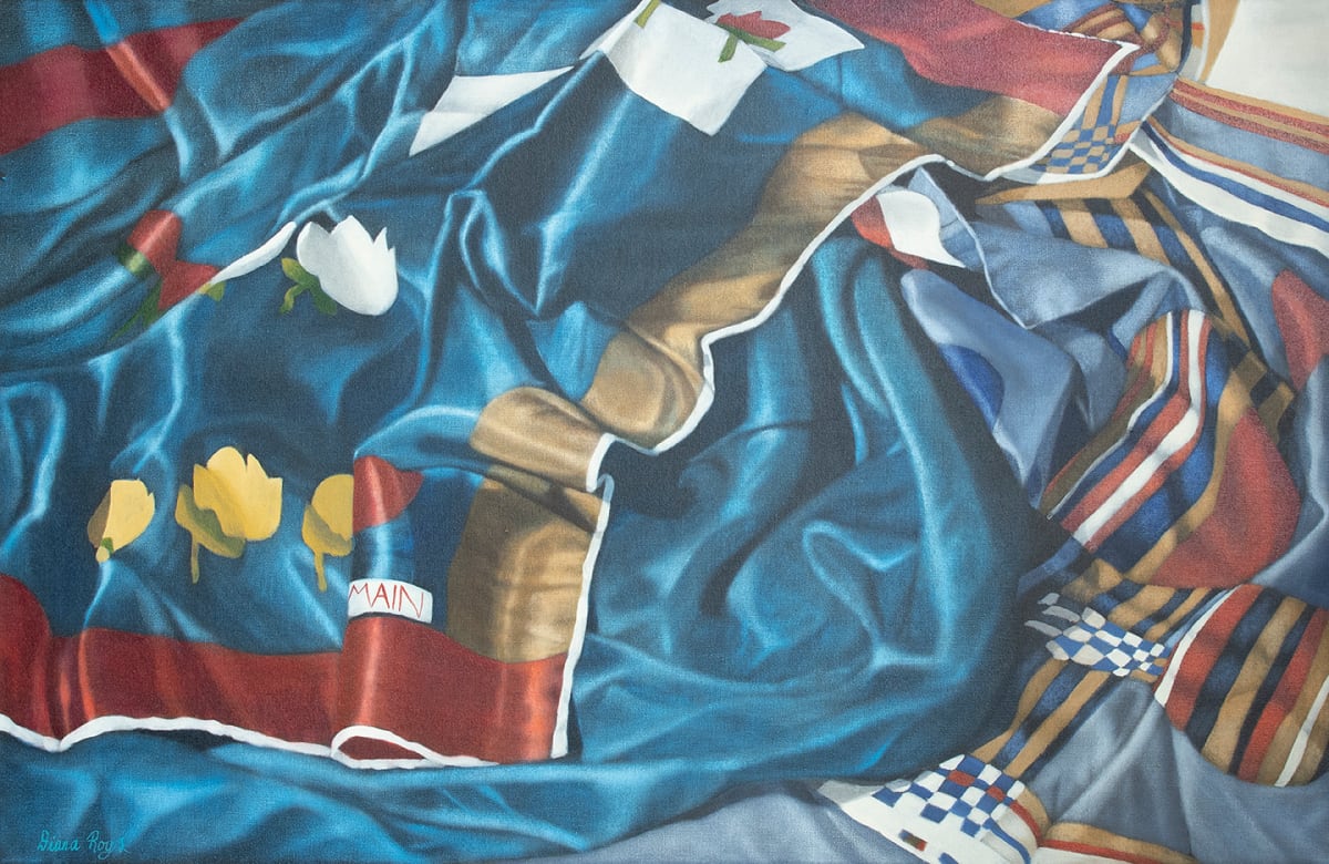 "Tangled Scarves" by Diana Roy 1940-2019, Image 2.
