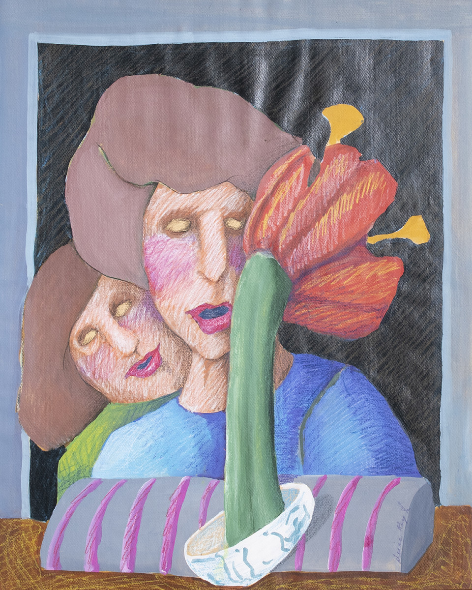 "Backstage" by Diana Roy 1940-2019 