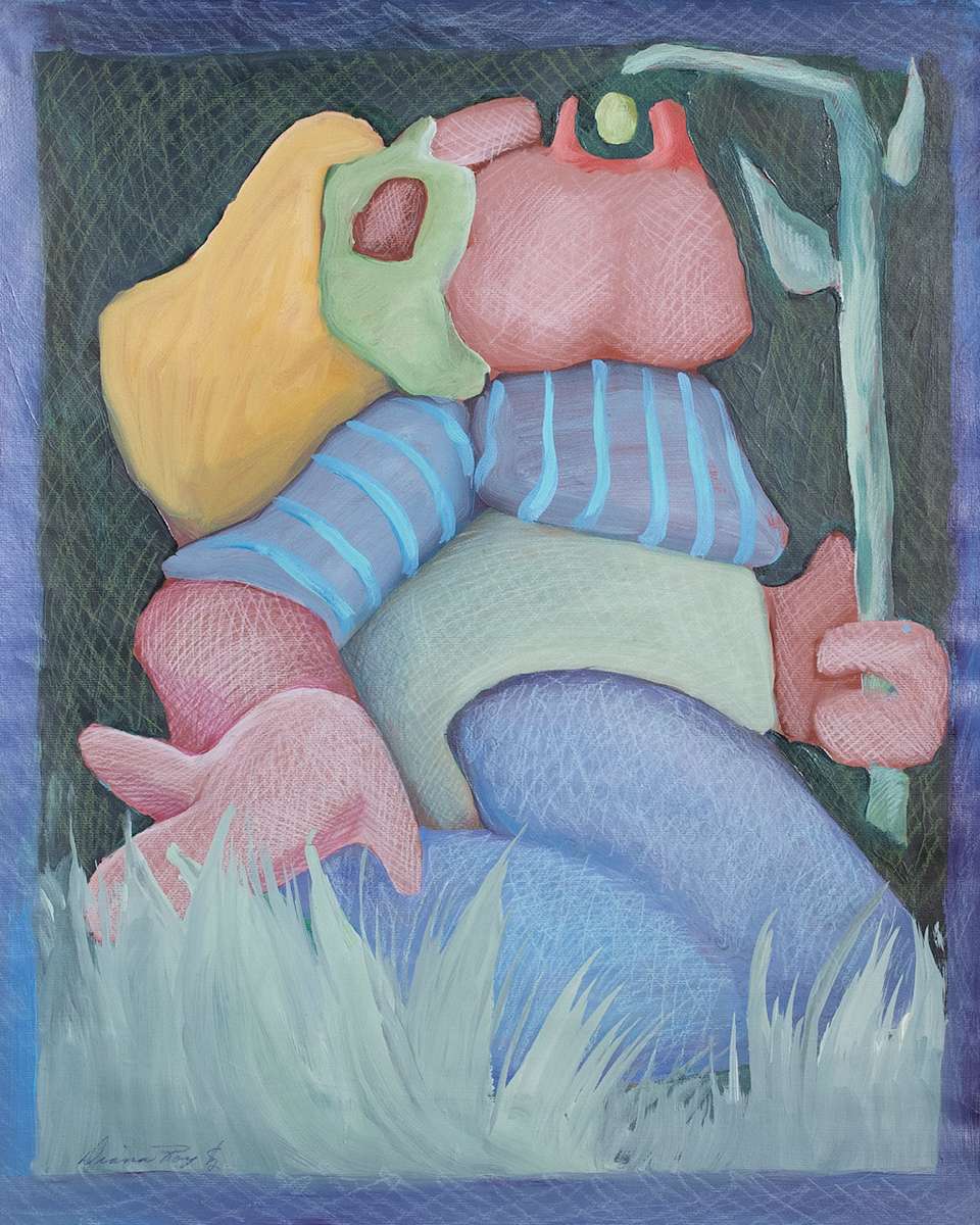 "Picnic" by Diana Roy 1940-2019, Image 1.