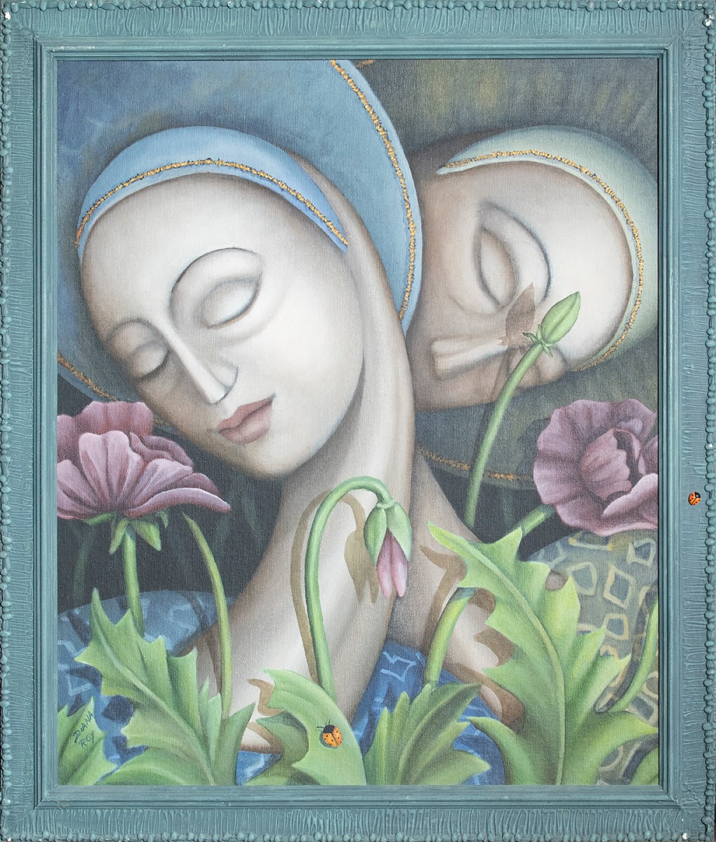 Untitled (Ladies) by Diana Roy 1940-2019, Image 1.