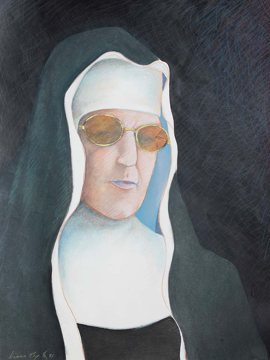 "Nun" by Diana Roy 1940-2019, Image 1.