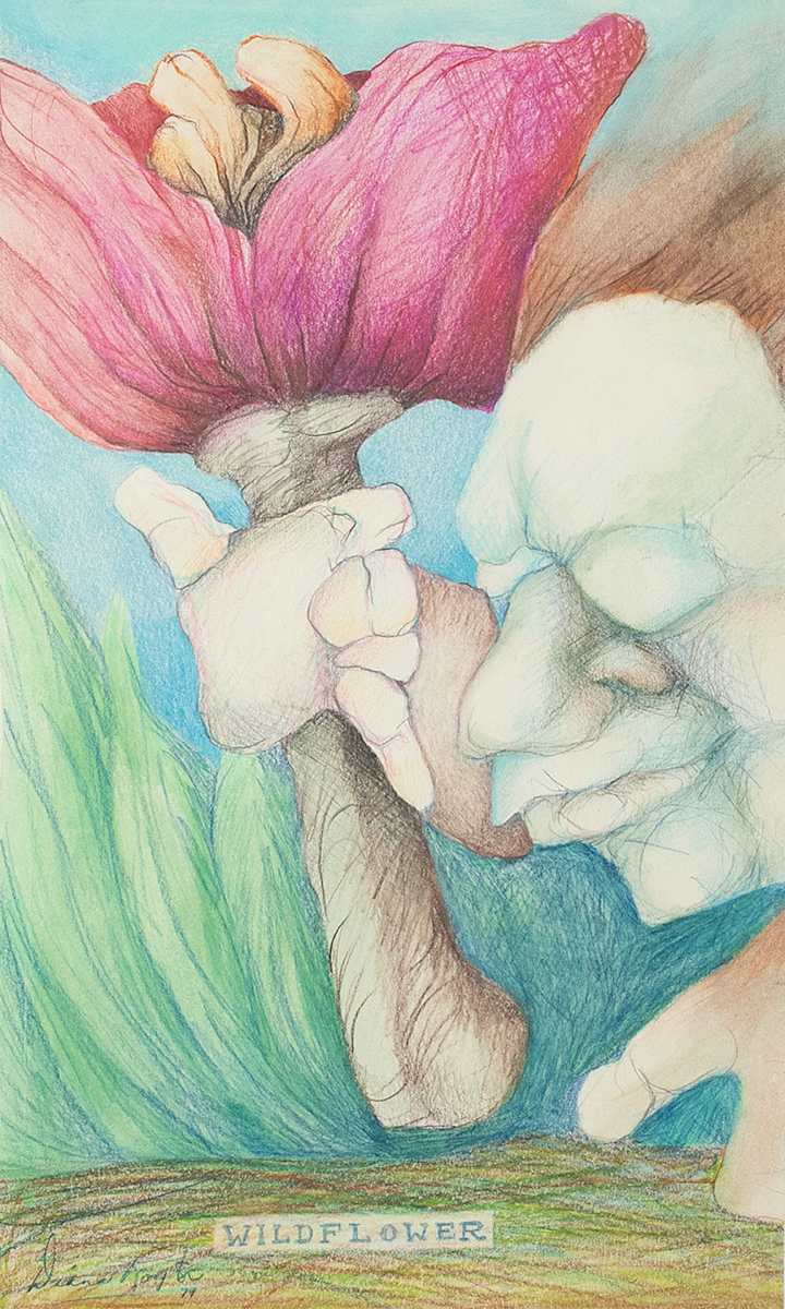 "Wildflower" by Diana Roy 1940-2019, Image 2.