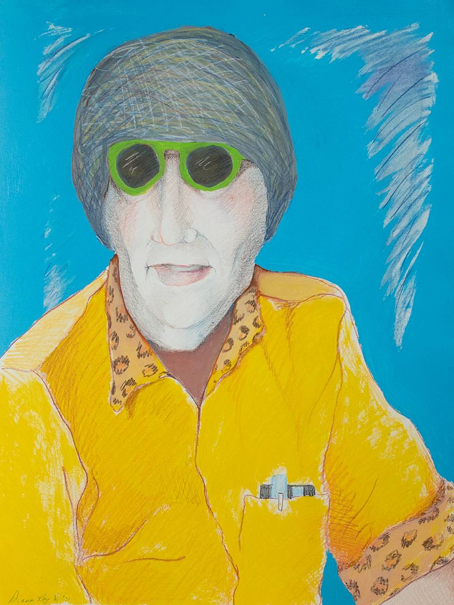 "Mr. C" by Diana Roy 1940-2019, Image 1.