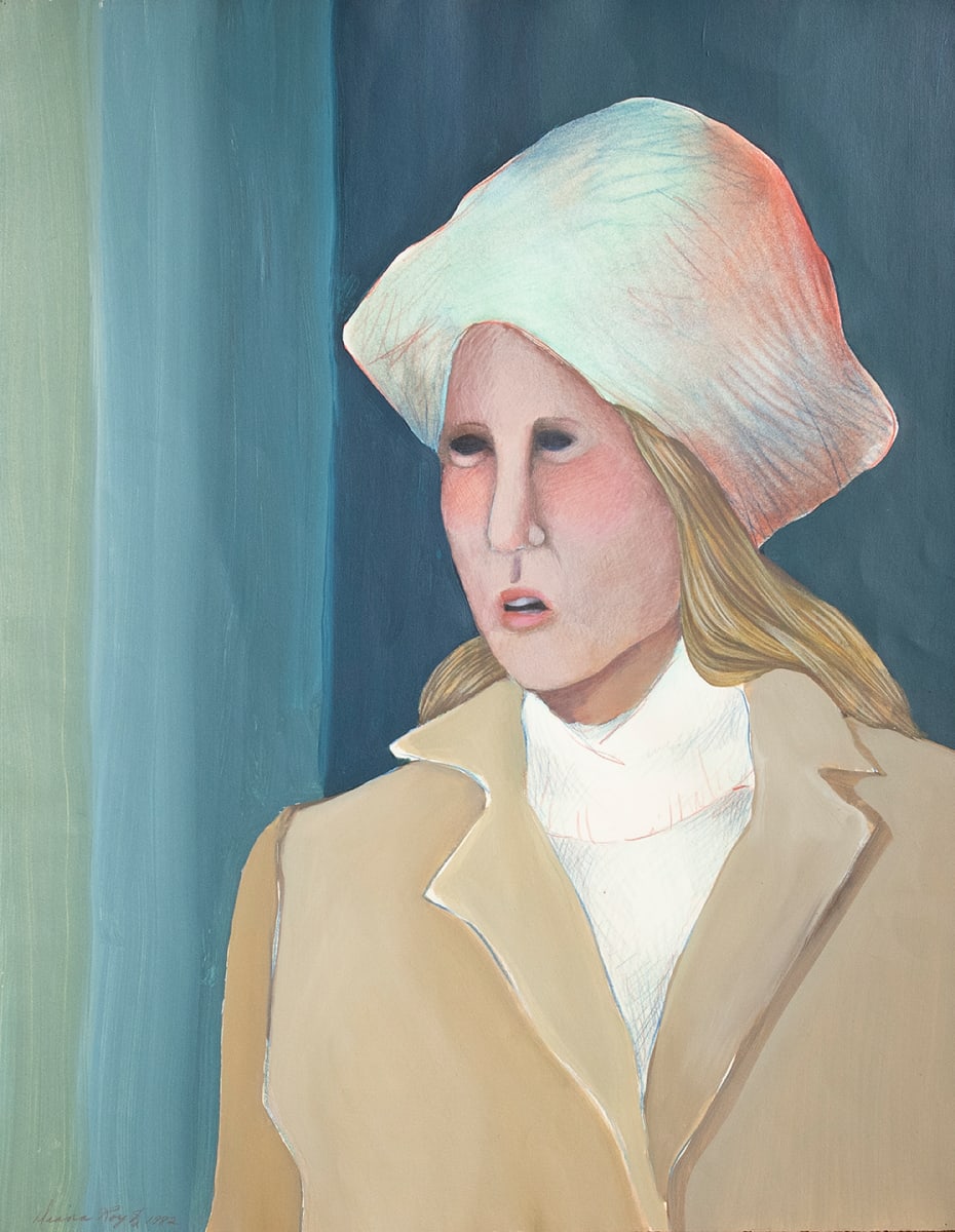 "Girl in a Hat" by Diana Roy 1940-2019, Image 2.