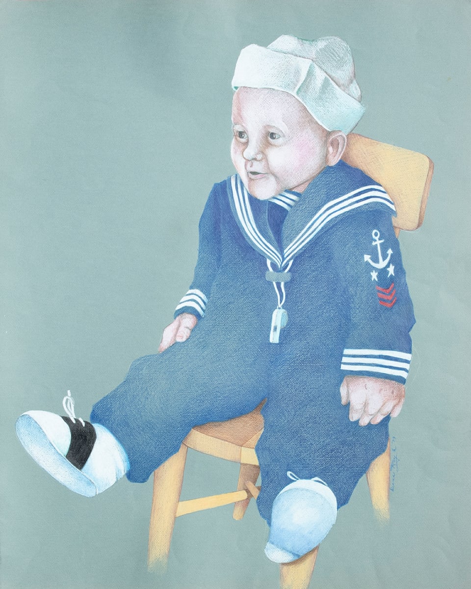 "Sailor Boy Study" by Diana Roy 1940-2019 