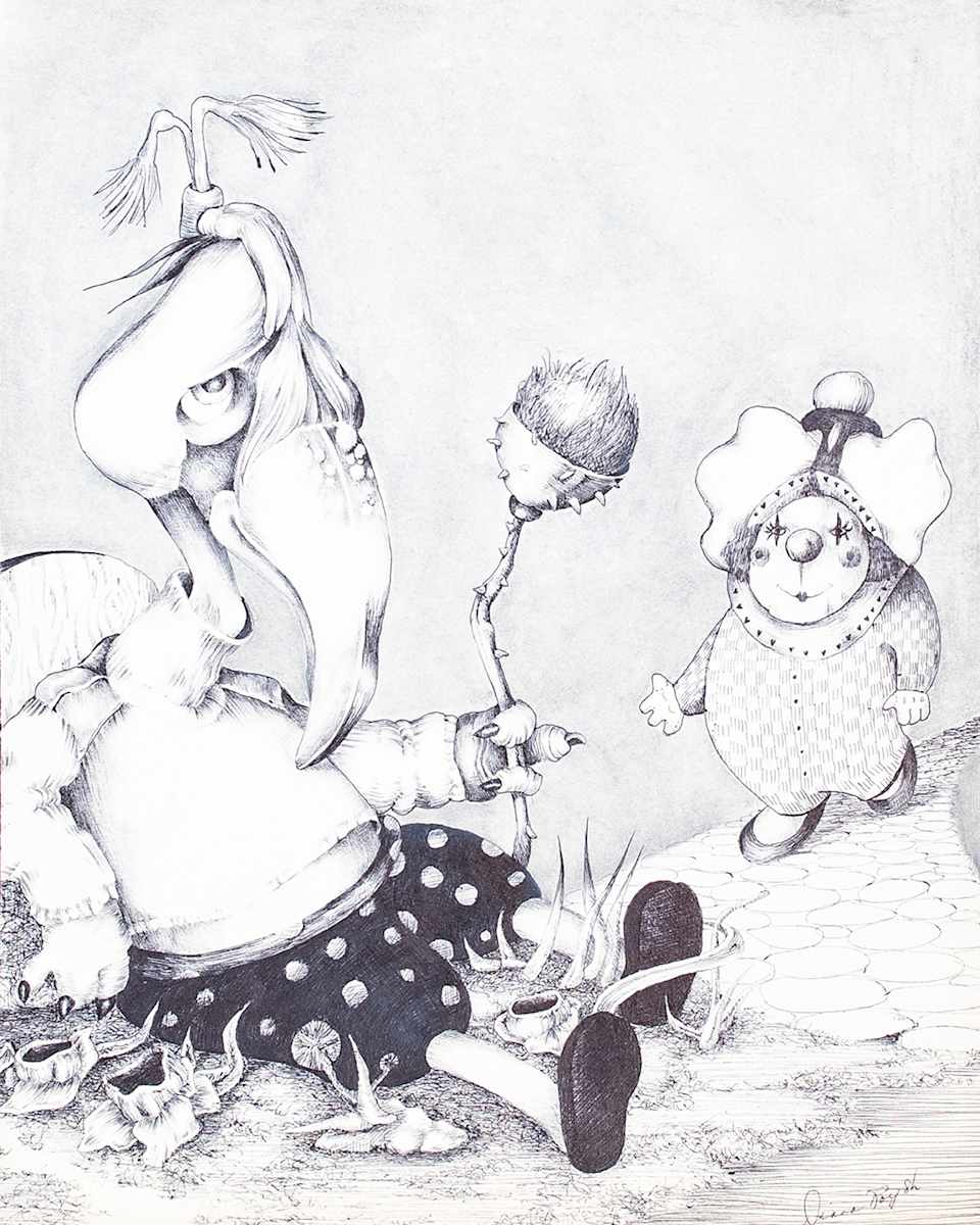 "Harold" by Diana Roy 1940-2019, Image 1.