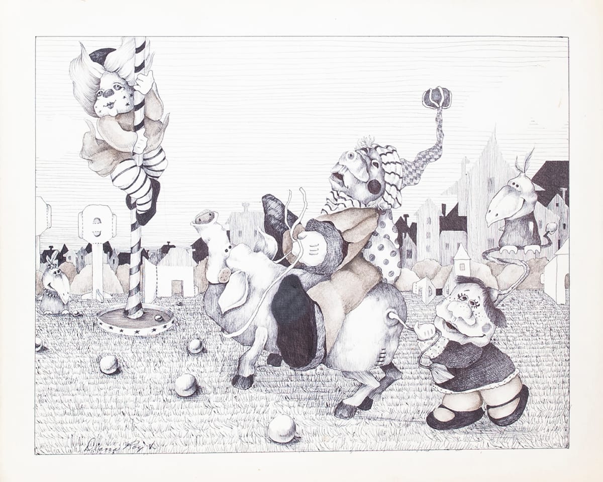 "Circus" by Diana Roy 1940-2019 