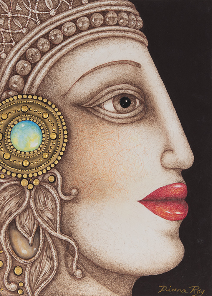 "Verona" by Diana Roy 1940-2019 