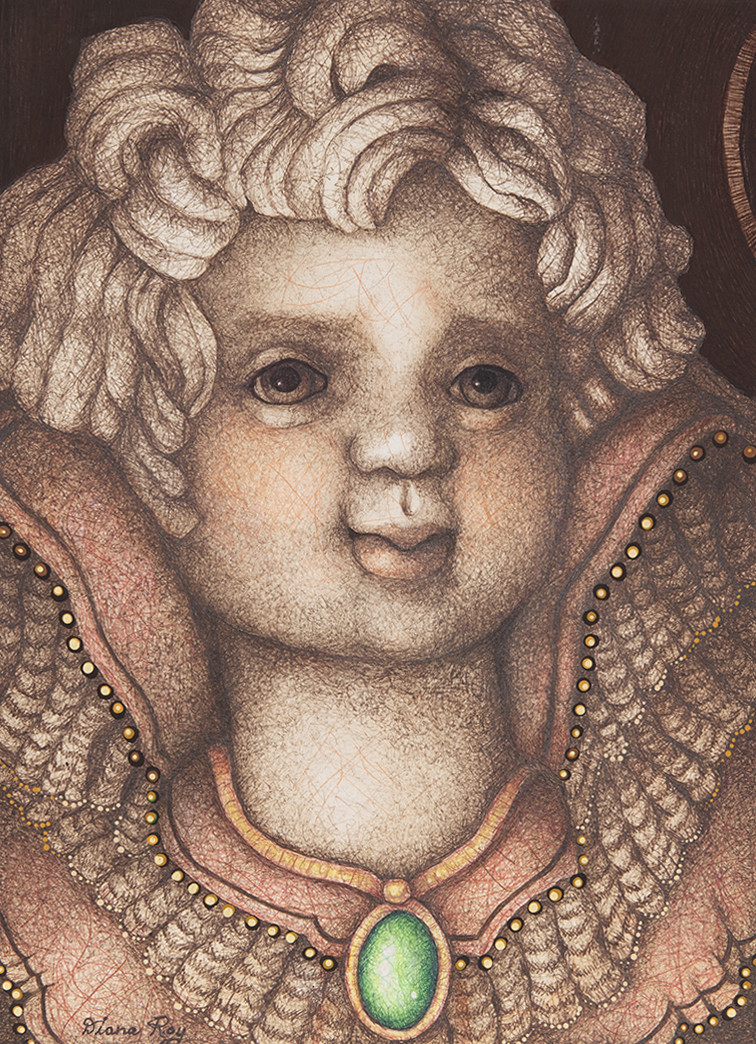 "Cherub" by Diana Roy 1940-2019 