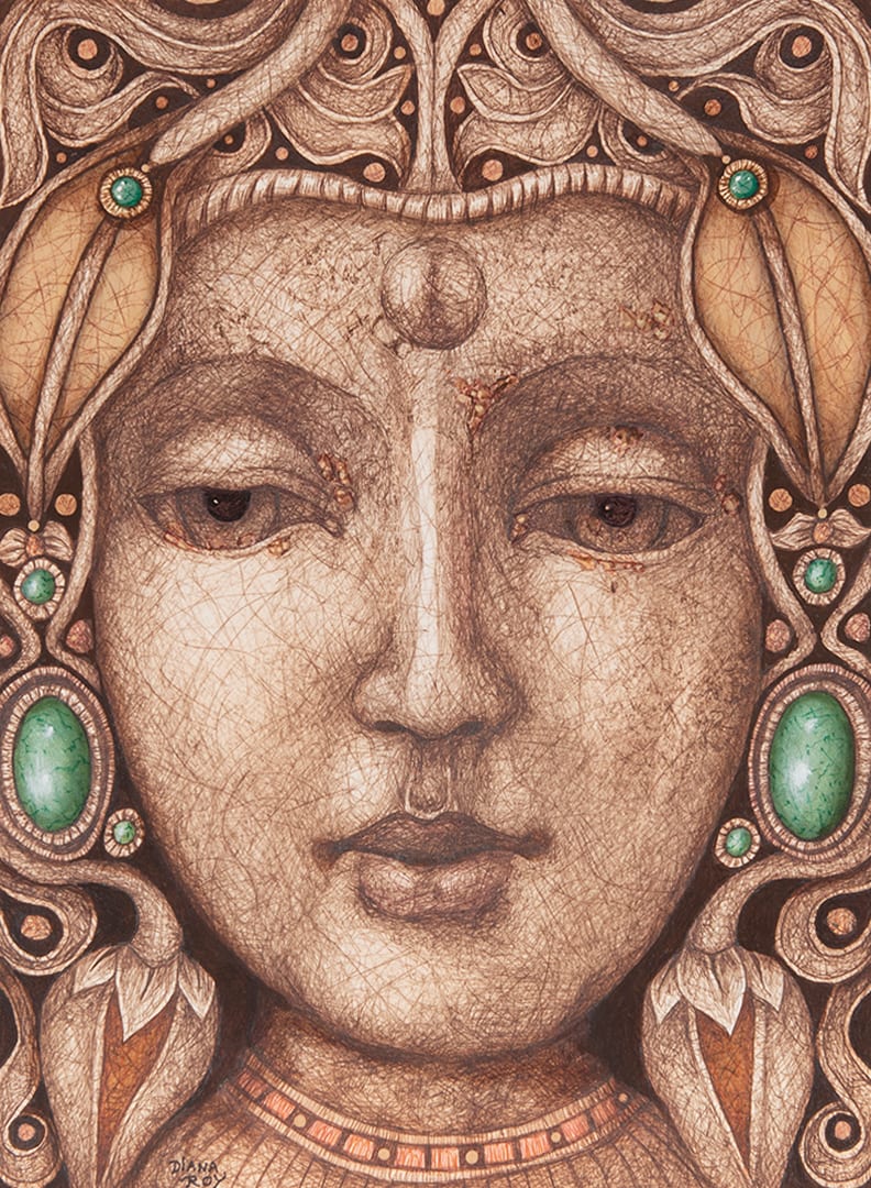 "The Artist's Muse" by Diana Roy 1940-2019, Image 2.