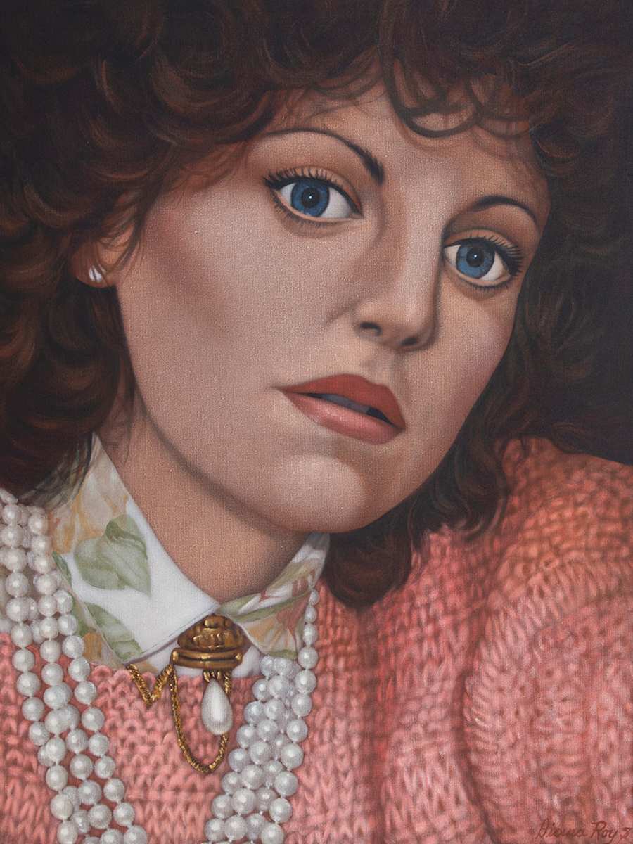 "Portrait of Barbara" by Diana Roy 1940-2019, Image 2.