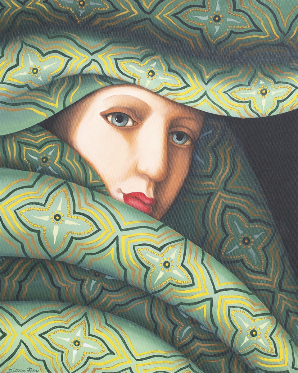 "Oblique" by Diana Roy 1940-2019 